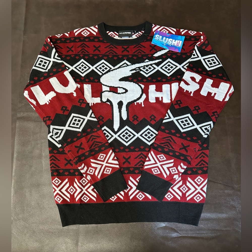Slushii - Ugly Christmas Sweater. Size S